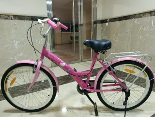 Bicicleta Hello Kitty 22 Rosa