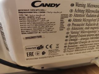 Microondas Candy 20L con grill