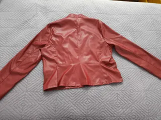 Chaqueta mujer piel sintética talla M
