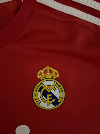 Camiseta Real Madrid Adidas Roja Talla M