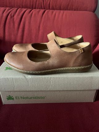 El Naturalista Sandalias Piel Camel Talla 39