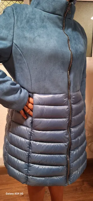 Campera mujer azul