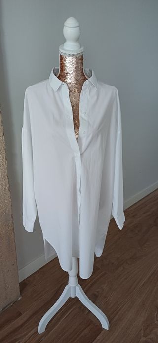 Camisola Zara Blanca Oversize