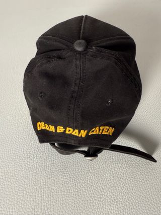 Gorra Dsquared2 Desgastada Negra