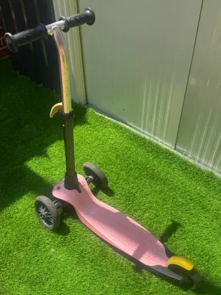 Patinete infantil 3 ruedas rosa