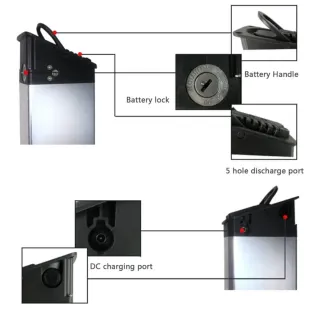 Batteria per bici elettrica Engine pro 
