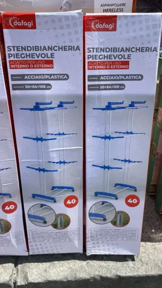 Stendibiancheria pieghevole Dafagi