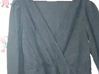 Vestido negro manga larga L