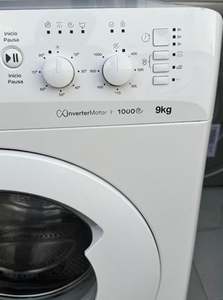 LAVADORA INDESIT BLANCA DÉ 9Kg