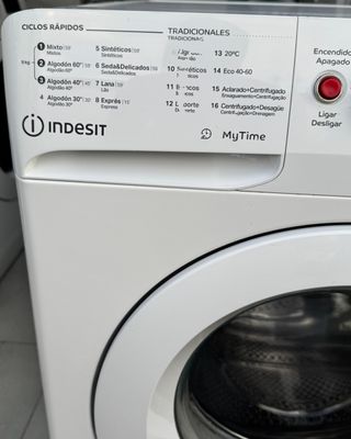 LAVADORA INDESIT BLANCA DÉ 9Kg