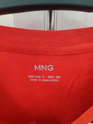 Camiseta Roja Mango 