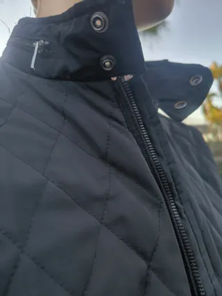 Chaqueta acolchada hombre azul marino 