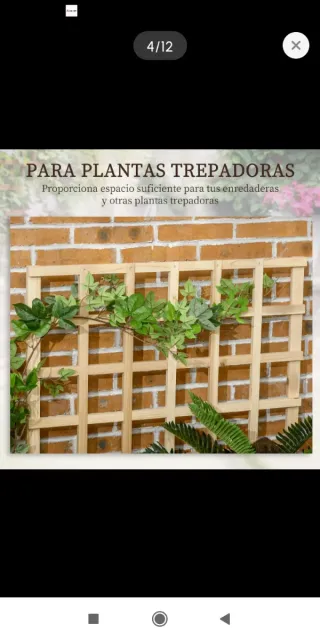 Jardinera 3 niveles madera cultivo