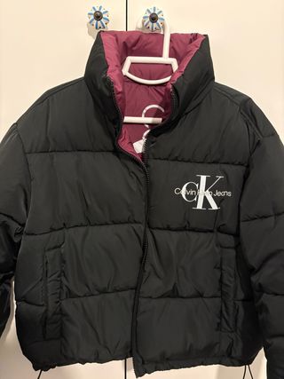 Chaqueta Calvin Klein reversible nueva 