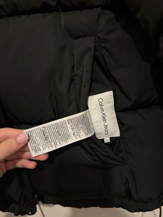 Chaqueta Calvin Klein reversible nueva 