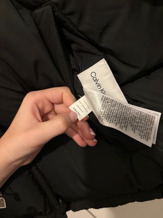 Chaqueta Calvin Klein reversible nueva 