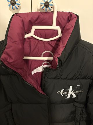 Chaqueta Calvin Klein reversible nueva 
