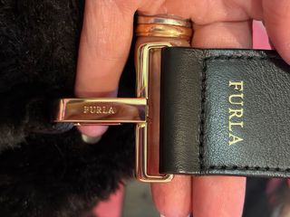 Bolso Furla pelo negro