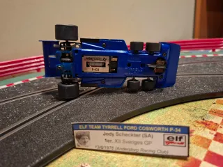 SCALEXTRIC ALTAYA 1976 TYRRELL P34 #3 J.Scheckter