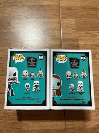 Funko Pop Jack Skellington y Sally