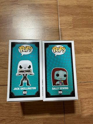 Funko Pop Jack Skellington y Sally