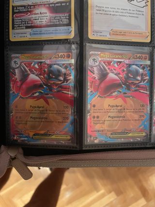 Mega Lucario EX Pokémon TCG Carta