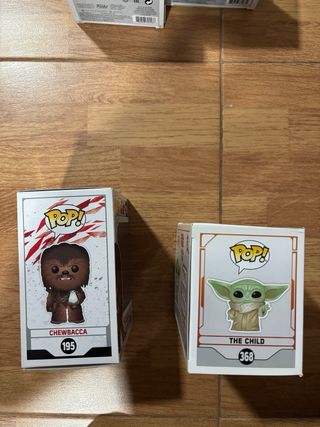 Funko Pop Star Wars Chewbacca 195 y The Child 368