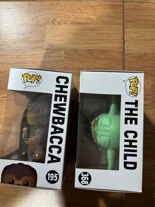 Funko Pop Star Wars Chewbacca 195 y The Child 368