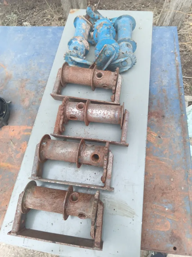 4 Tornos tensores para Cinta o Cable