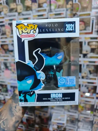 Caja Dañada Funko Pop! Solo Leveling Iron 2021