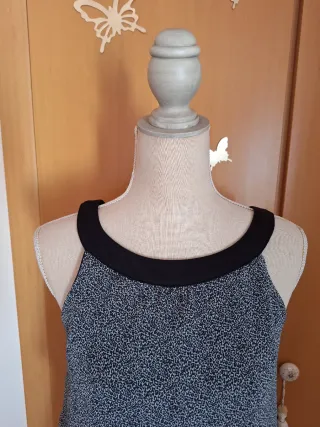 Vestido vintage Y2K halter elegante