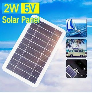 Cargador Solar USB para Actividades al Aire Libre