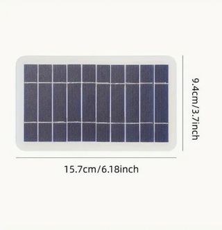 Cargador Solar USB para Actividades al Aire Libre
