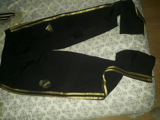 Chándal Adidas Real Madrid Beige y Negro