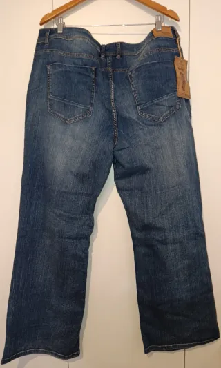 Jeans Bootcut Talla 54 Azul
