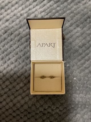 Pendientes infantiles oro Apart alas