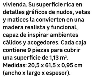 Suelo porcelanico imitación madera 25 cajas