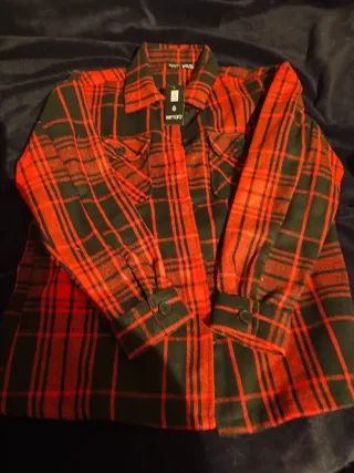 Camisa de franela Esmara talla S