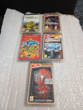 Lote 5 juegos 🇪🇦 Sony PSP