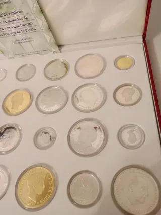 Réplicas De Antiguas Monedas Plata y Oro Historia 