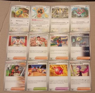 59 carte Pokémon miste