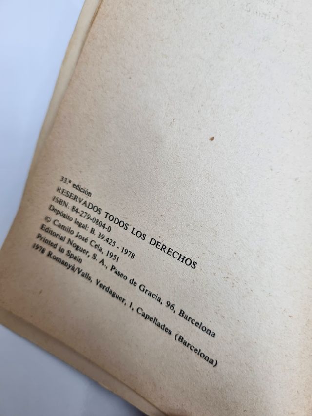 La Colmena - Camilo José Cela - Libro