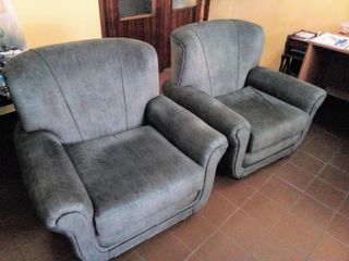 sillon sofa butacon  recien tapizados a estrenar 