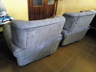 sillon sofa butacon  recien tapizados a estrenar 