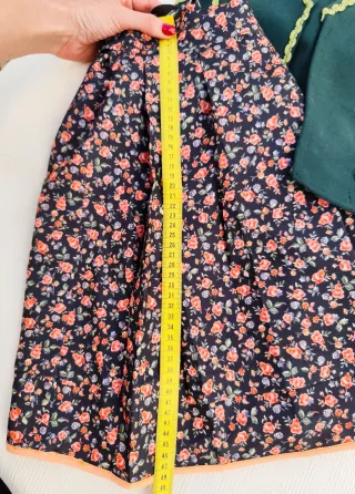Conjunto Baturro Niña.  Hecho a mano. Nuevo.