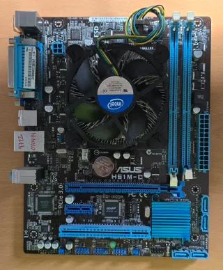 Placa Base ASUS H61M-C + CPU