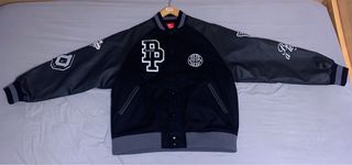 Chaqueta Varsity Cuero Estilo Americano