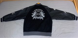 Chaqueta Varsity Cuero Estilo Americano