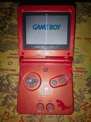 Nintendo Game Boy Advance SP edición groudon