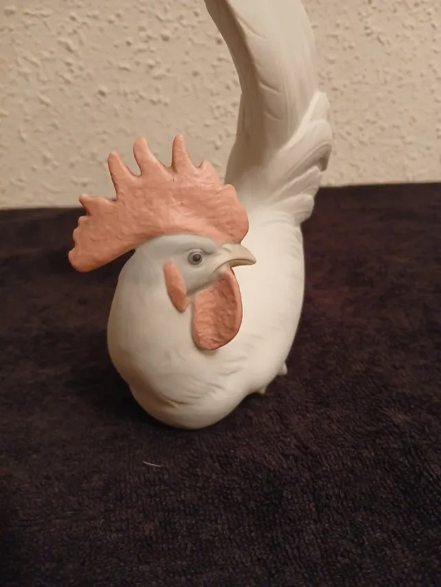 Figura Gallina Lladro Porcelana